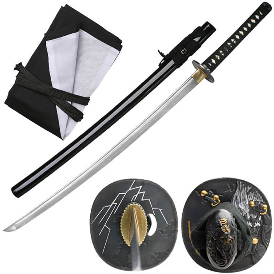 Sword Of The Thunder God Bushido Raijin Folded Thunder God Katana - Samurai Sword | MC-3055