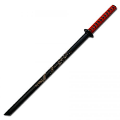 Training Sword - Wood - Red Dragon