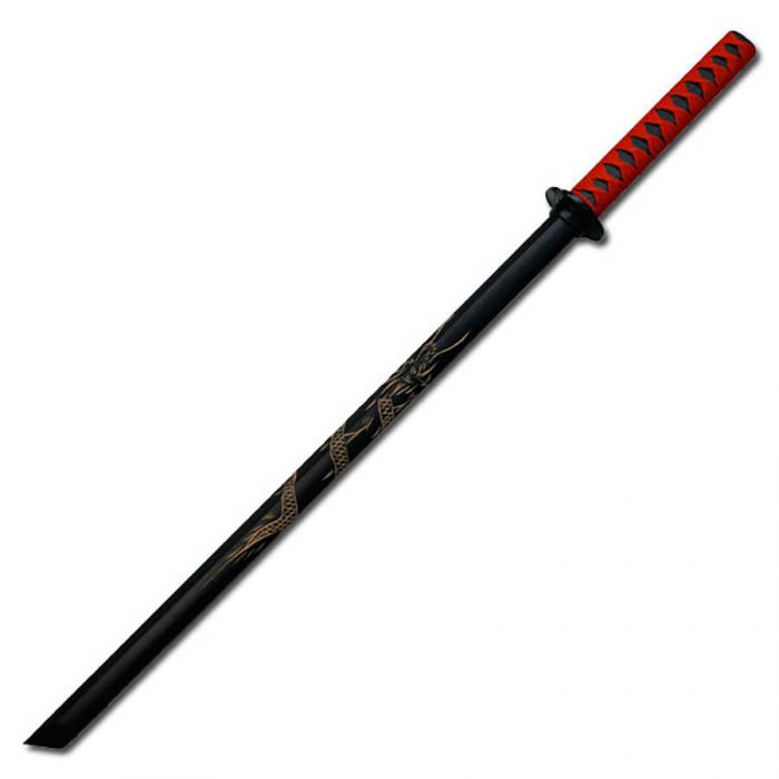 Training Sword - Wood - Red Dragon